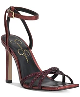 Jessica Simpson Women's Leonah Two-Piece Strappy Embellished Dress Sandals