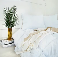 Luxe Collection - European Down And Feather Lightweight Comforter, 100% Cotton Cover