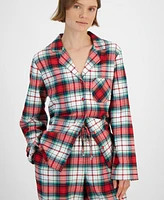 Family Pajamas Women's 2-Pc. Cotton Winterton Plaid Matching Christmas Set, Created for Macy's