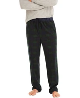 Nautica Men's Classic-Fit Plaid Fleece Pajama Pants