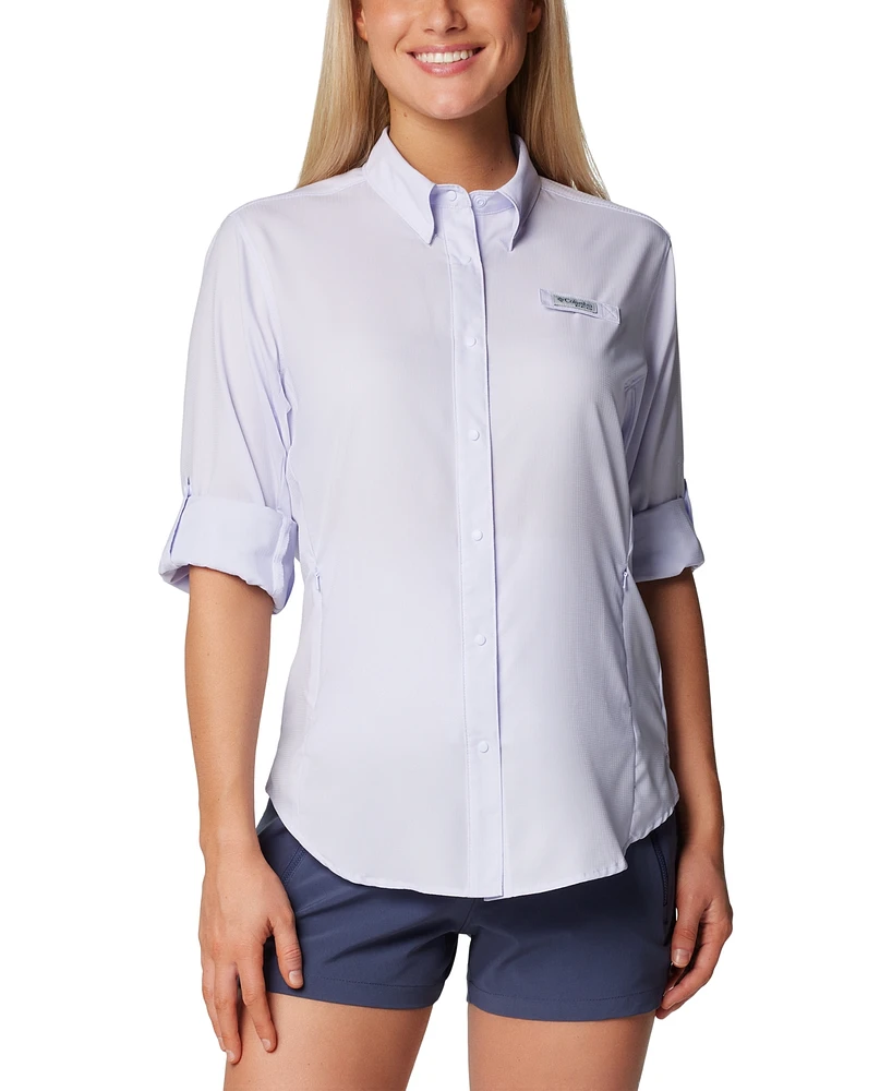 Columbia Women's Pfg Tamiami Ii Long-Sleeved Shirt