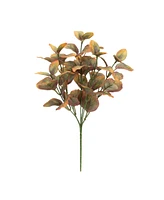 Slickblue Foliage Plant for Lush Home and Holiday Decor (Set of 6)