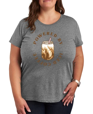 Hybrid Apparel Iced Coffee Plus Graphic Tee
