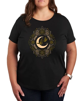 Hybrid Apparel Golden Moon Plus Graphic Tee