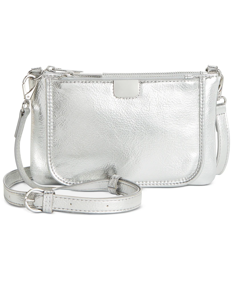 On 34th Rienna Metallic Small Crossbody, Created for Macy's