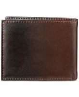 Kenneth Cole Reaction Men's Ombre Logo Slim-Fold Wallet