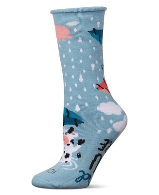 Udder The Weather Greeting Card Socks