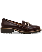 Dv Dolce Vita Women's Celeste Tailored Hardware Chain Lug Sole Loafers