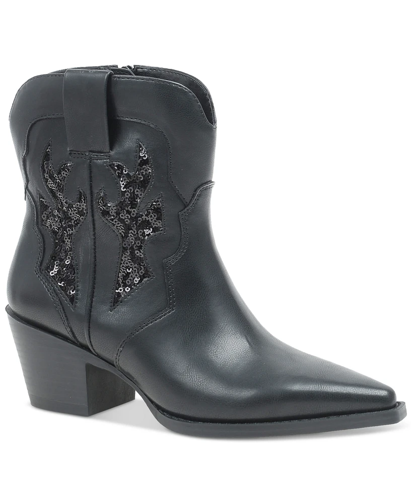 Wild Pair Lucie Western Booties, Created for Macy's