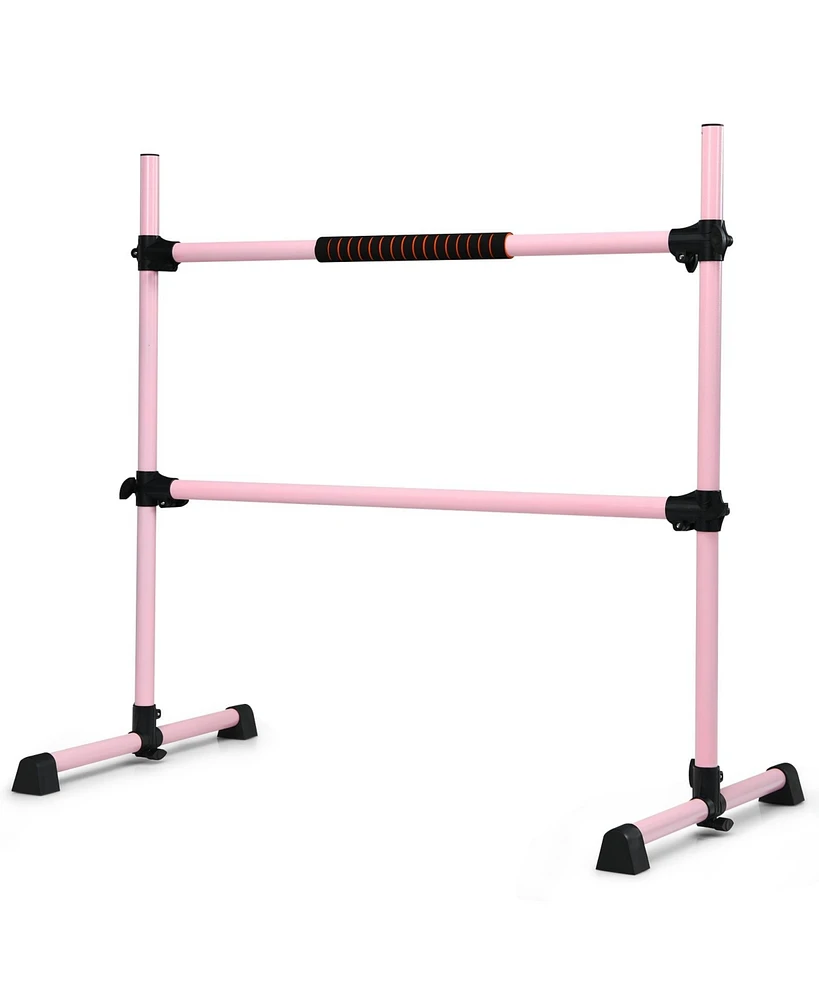 Skonyon 4 Feet Portable Ballet Barre with Adjustable Height