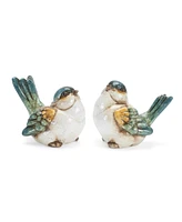 Slickblue Bird Figurine Set of 6 Rustic Decorative Accents for Your Home