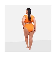 Rebdolls Plus Splash Brazilian Cut Bikini Bottom