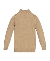 Hope & Henry Baby Boys Organic Long Sleeve Half Zip Pullover Sweater