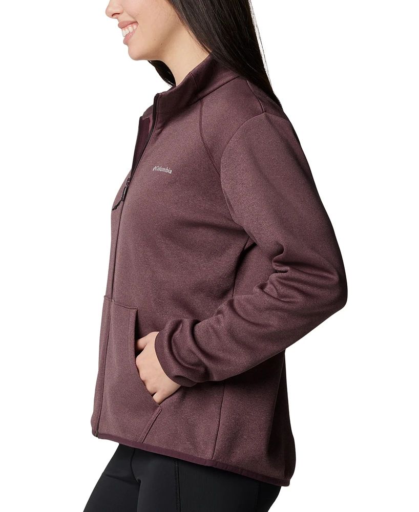 Columbia Women's Col Hike Tech Fleece Full-Zip Jacket