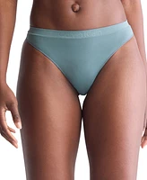 Calvin Klein Women's Bonded Flex Mid-Rise Thong Underwear QD3958