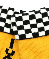 Kate Spade New York Women's Taxi Checkboard Mittens