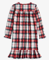 Family Pajamas Little & Big Kids Winterton Plaid Nightgown Christmas Pajamas, Created for Macy's