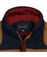 S Rothschild & Co Baby Boys Mix Media Jacket With Sherpa