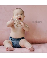 Kanga Care Baby Boys Silicone & Wood Teething Ring