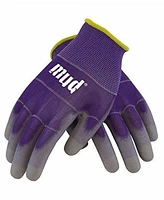 Protective Industrial Products Smart Mud Garden Gloves, 028EP L , Large, Eggplant