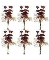 Slickblue Set of 6 Flower Bundles – Perfect for Diy Crafts and Seasonal Arrangements