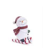 Slickblue Set of 3 Snowman Decorations – Cheerful Winter and Holiday Accents