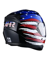 Ahr Run-f Full Face Motorcycle Helmet Dual Visor Dot Approved Xl