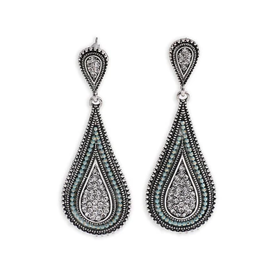 Sohi Women's Teardrop Drop Earrings