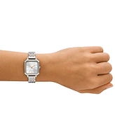 A|X Armani Exchange Women's Quartz Three-Hand Silver Stainless Steel 27MM