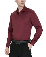 Tallia Men's Slim-Fit Dobby Dress Shirt