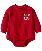 Little Planet by Carter's Baby Silent Night Yeah Right Organic Cotton Bubble Bodysuit