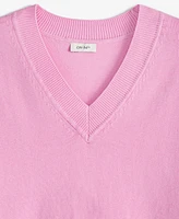 On 34th Women's V-Neck Dropped-Shoulder Sweater, Created for Macy's