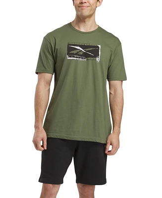 Reebok Men's All-Cotton Logo T-Shirt