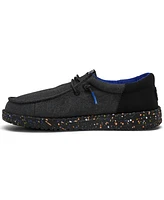 Hey Dude Little Kids Wally Funk Splatter Casual Moccasin Sneakers from Finish Line