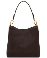 Fossil Jessie Suede Bucket Shoulder Bag