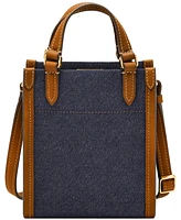 Fossil Gemma Denim Mini Tote