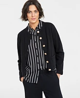 On 34th Women's Milano Crewneck Cardigan, Created for Macy's