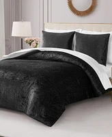 Juicy Couture Crushed Velvet -Pc. Comforter Set