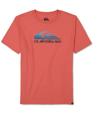 Quiksilver Big Boys Omni Wave Cotton Short-Sleeve Logo Graphic T-Shirt