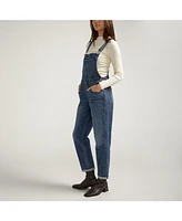 Silver Jeans Co. Women's Baggy Straight Leg Overall