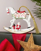 Villeroy & Boch Christmas Classics 2024 Annual Rocking Horse Ornament