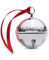 Wallace 2024 Silver Plated Sleigh Bell Ornament, 54th Edition