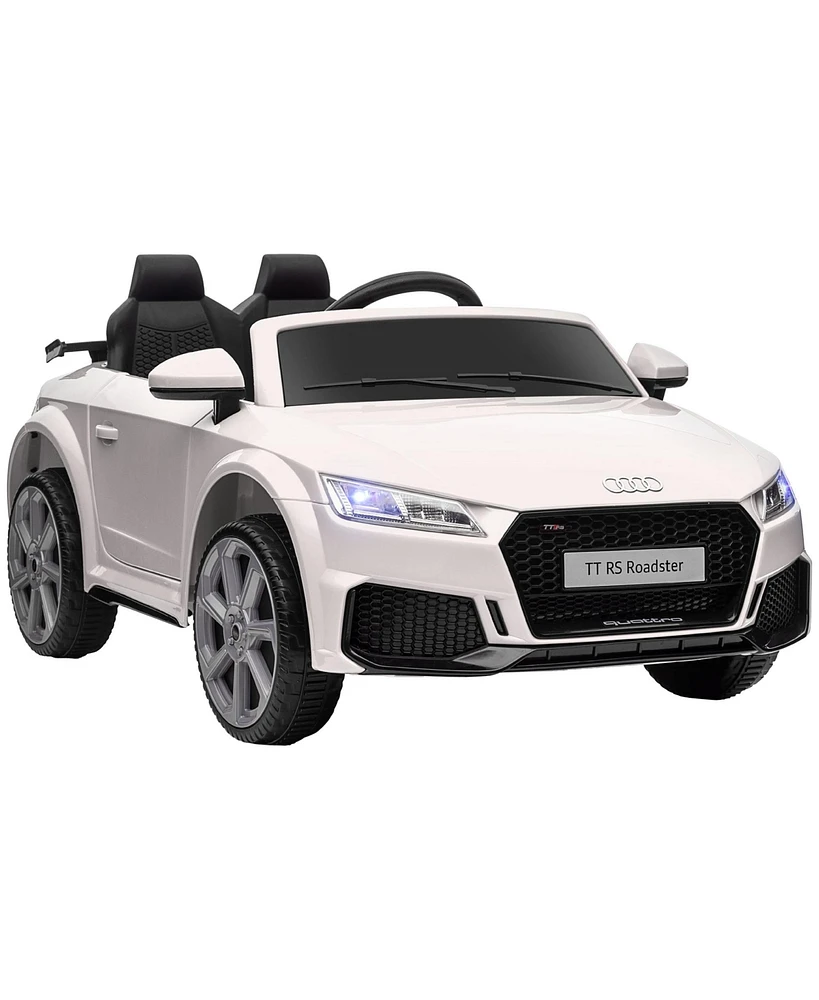 Aosom 6V Kids Electric Ride On Car, Licensed Audi Tt Rs with Seat, Remote