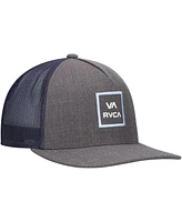 Rvca Men's Graphite Va All the Way Trucker Snapback