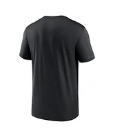 Nike Men's Black Cincinnati Bengals Horizontal Lockup Legend Performance T-Shirt