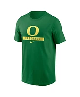 Nike Men's Green Oregon Ducks Baseball T-Shirt