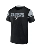 Fanatics Men's Black Las Vegas Raiders Old School Play Slub T-Shirt