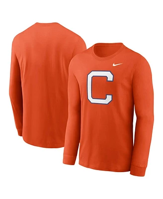 Nike Men's Orange Clemson Tigers Alternate Logo Long Sleeve T-Shirt