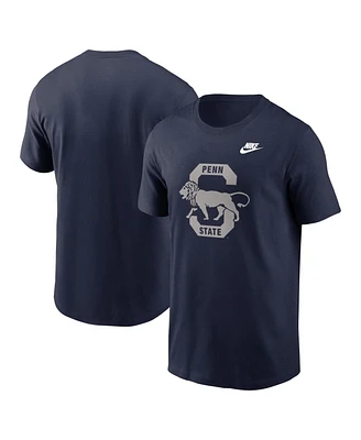 Nike Men's Navy Penn State Nittany Lions Legacy Alternate Logo T-Shirt