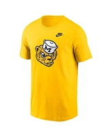 Nike Men's Maize Michigan Wolverines Legacy Alternate Logo T-Shirt